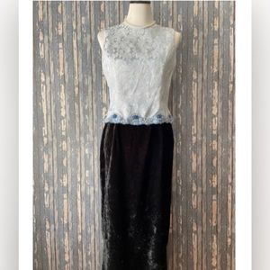 Vintage Scott McClintock column dress